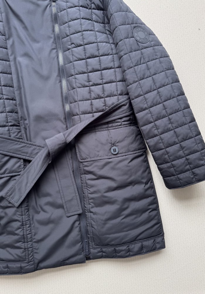 Пальто середньої довжини жіноче фото 6