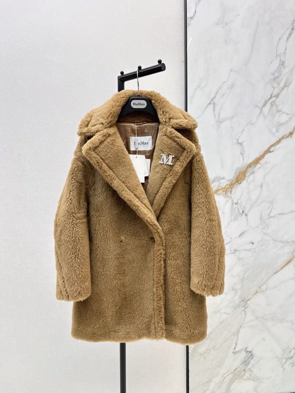 Coat Teddy of camel wool