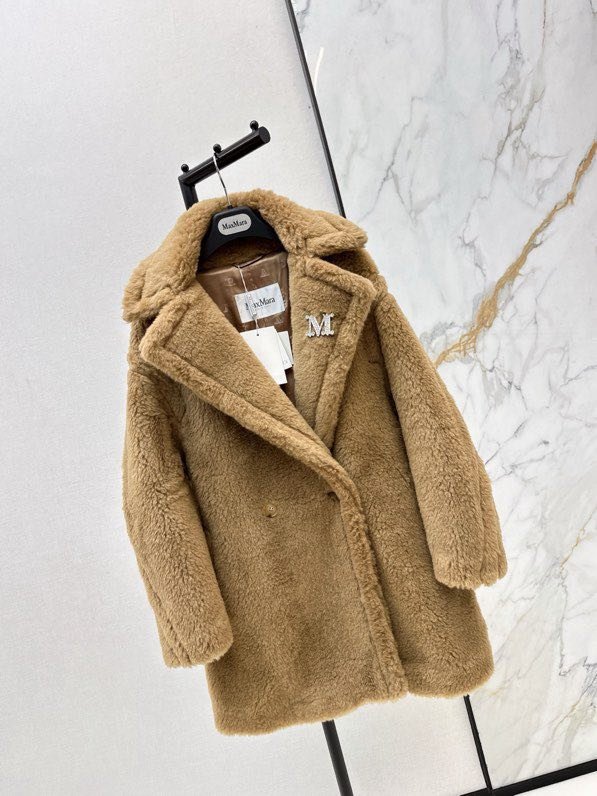 Coat Teddy of camel wool фото 6