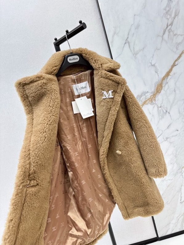 Coat Teddy of camel wool фото 8