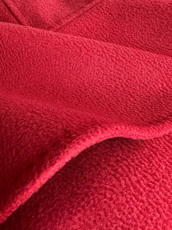 Пальто жіноче червоне фото 6