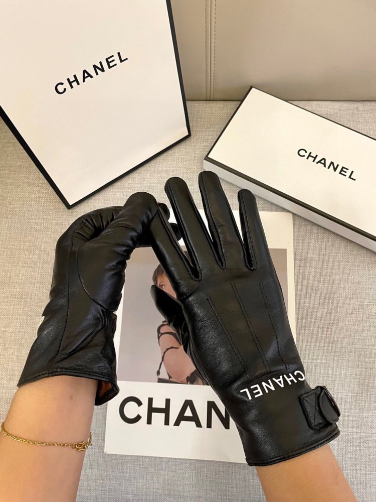 Перчатки кожаные женские фото 10