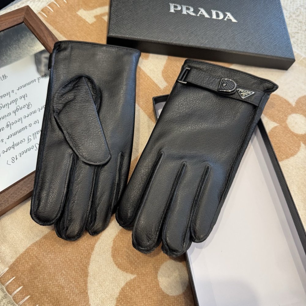 Перчатки кожаные женские фото 10