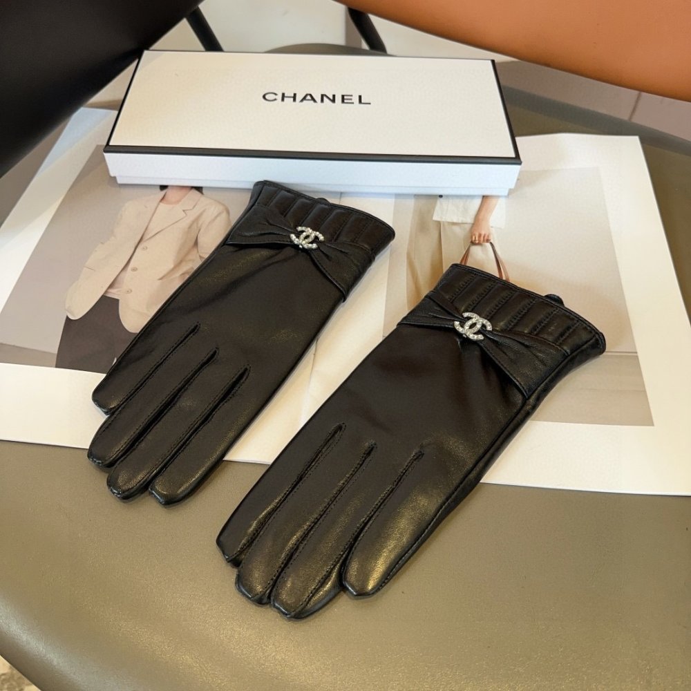 Gloves leather women's фото 10