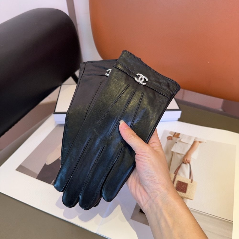 Gloves leather women's фото 10