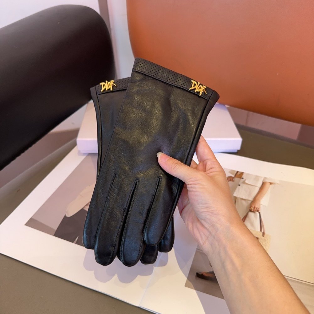 Gloves leather women's фото 10