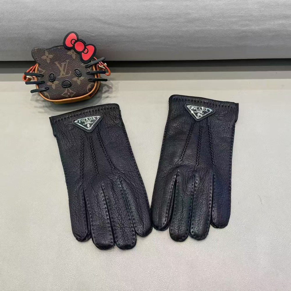 Gloves leather women's фото 10