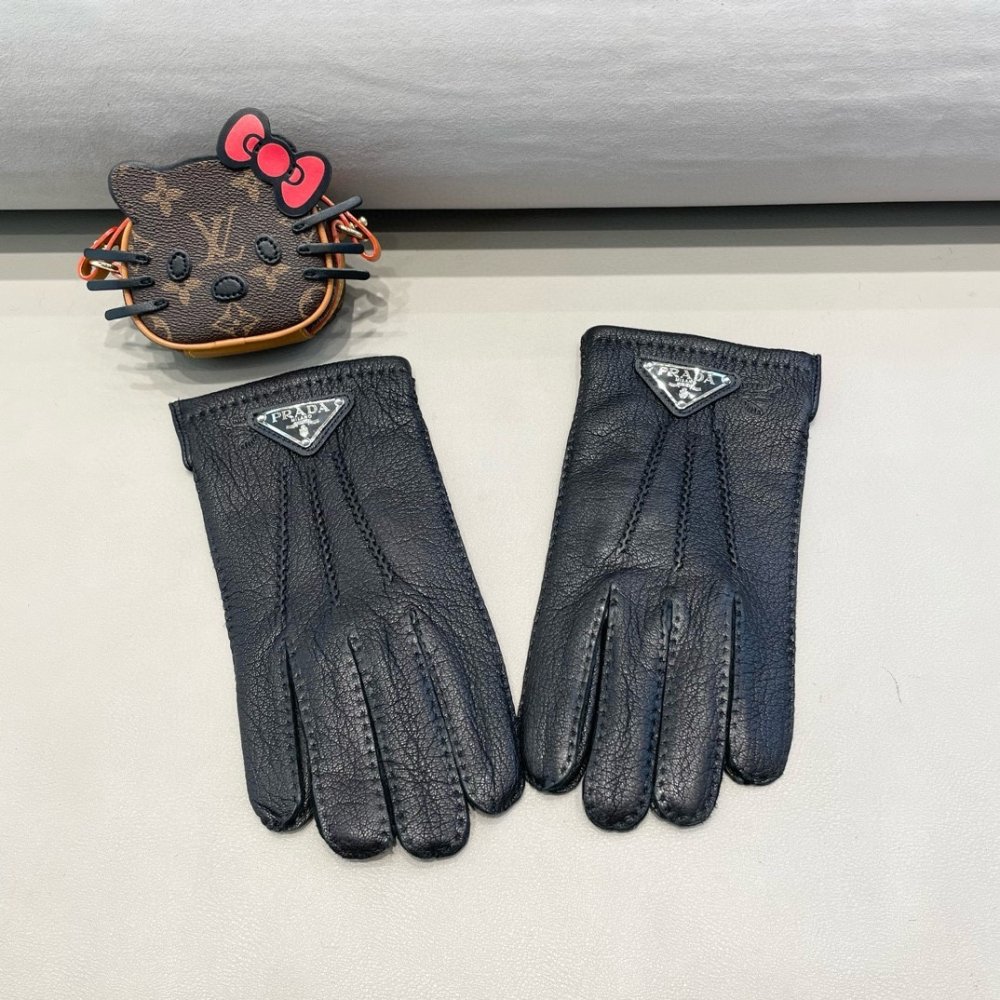 Gloves leather women's