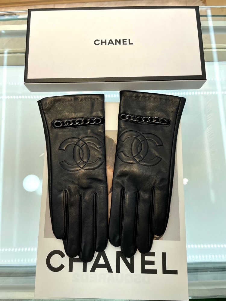 Перчатки кожаные женские фото 2