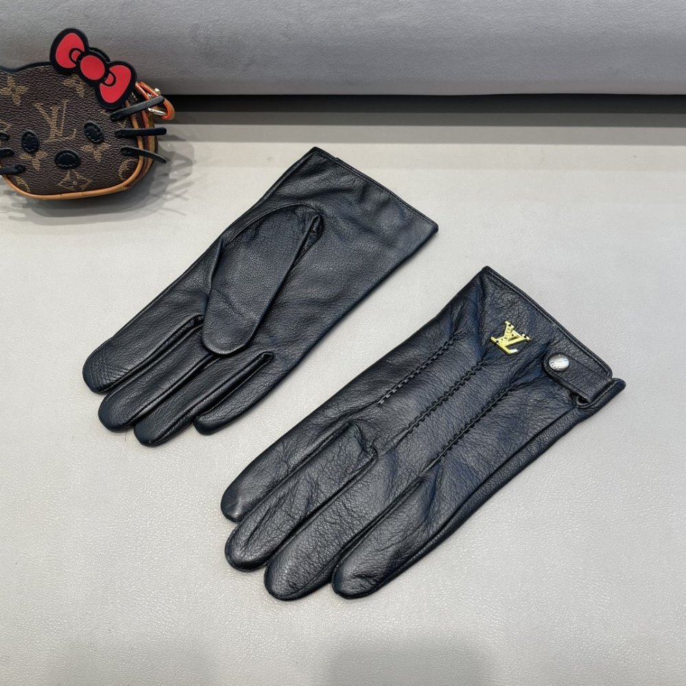 Перчатки кожаные женские фото 2