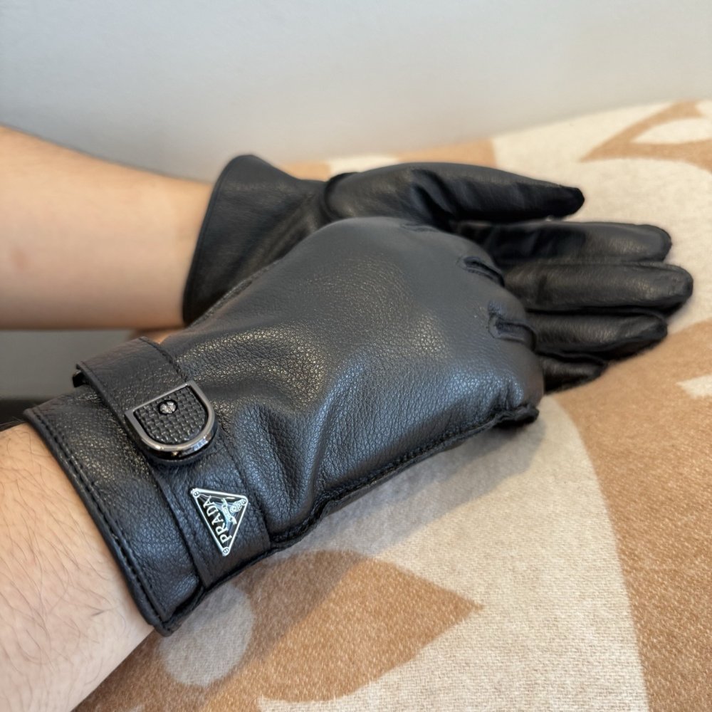 Перчатки кожаные женские фото 2