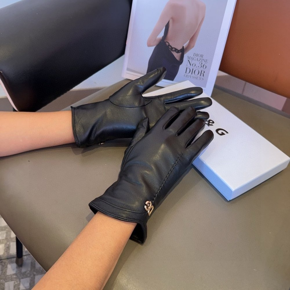 Рукавички шкіряні жіночі фото 2