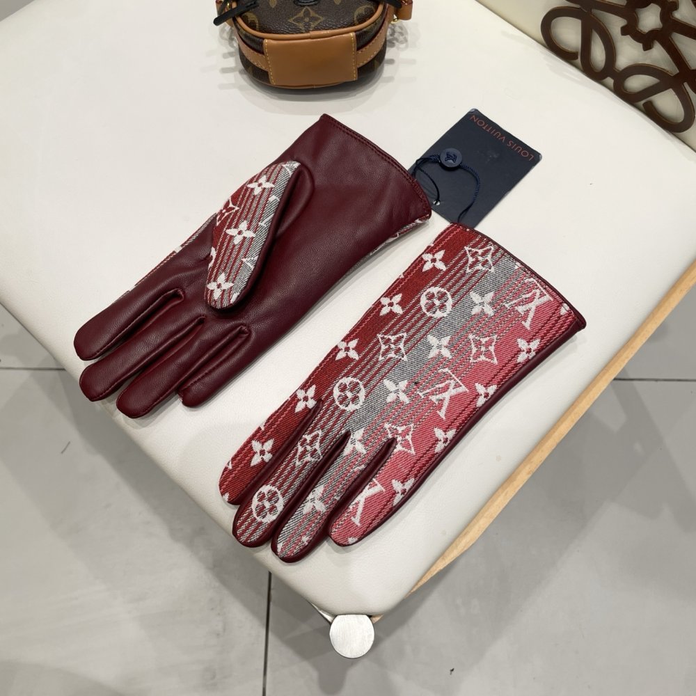 Gloves leather women's фото 2