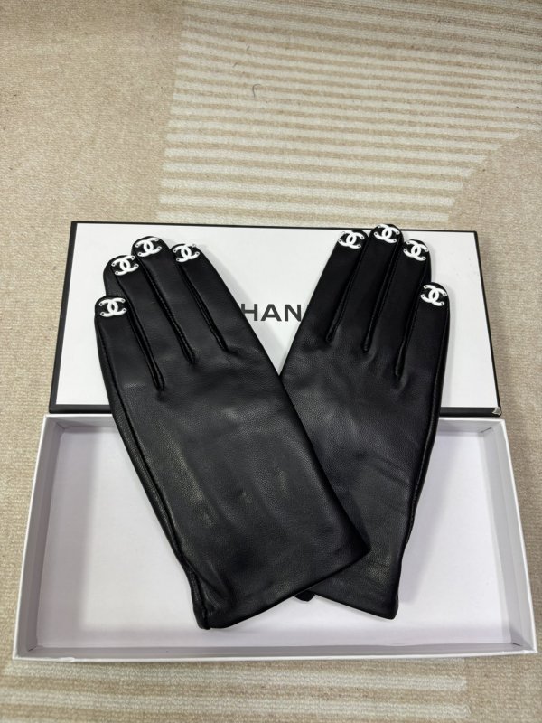 Перчатки кожаные женские фото 2