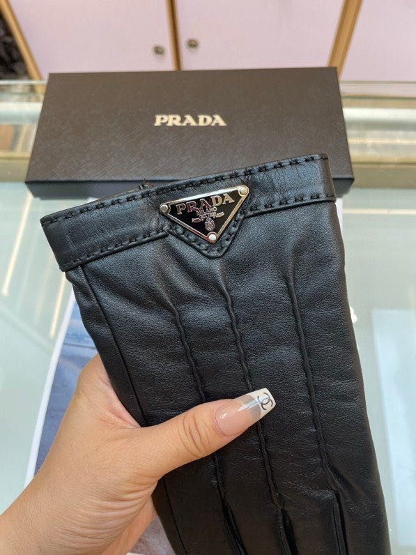 Перчатки кожаные женские фото 3