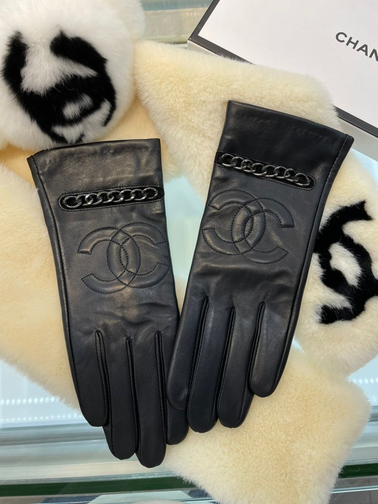 Перчатки кожаные женские фото 3