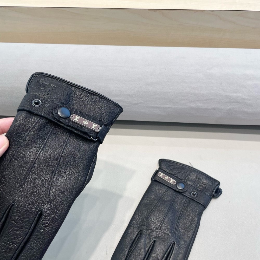 Перчатки кожаные женские фото 3