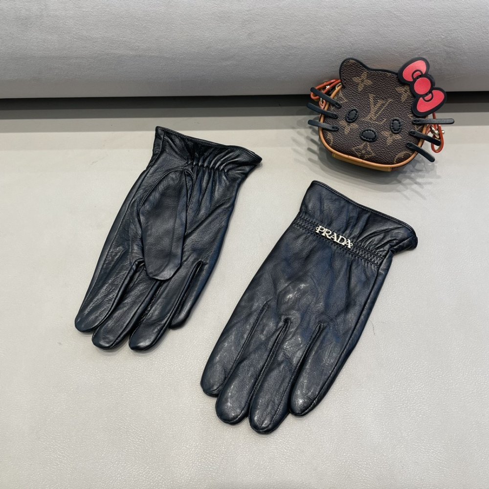 Перчатки кожаные женские фото 3