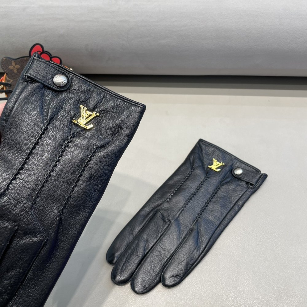 Перчатки кожаные женские фото 3