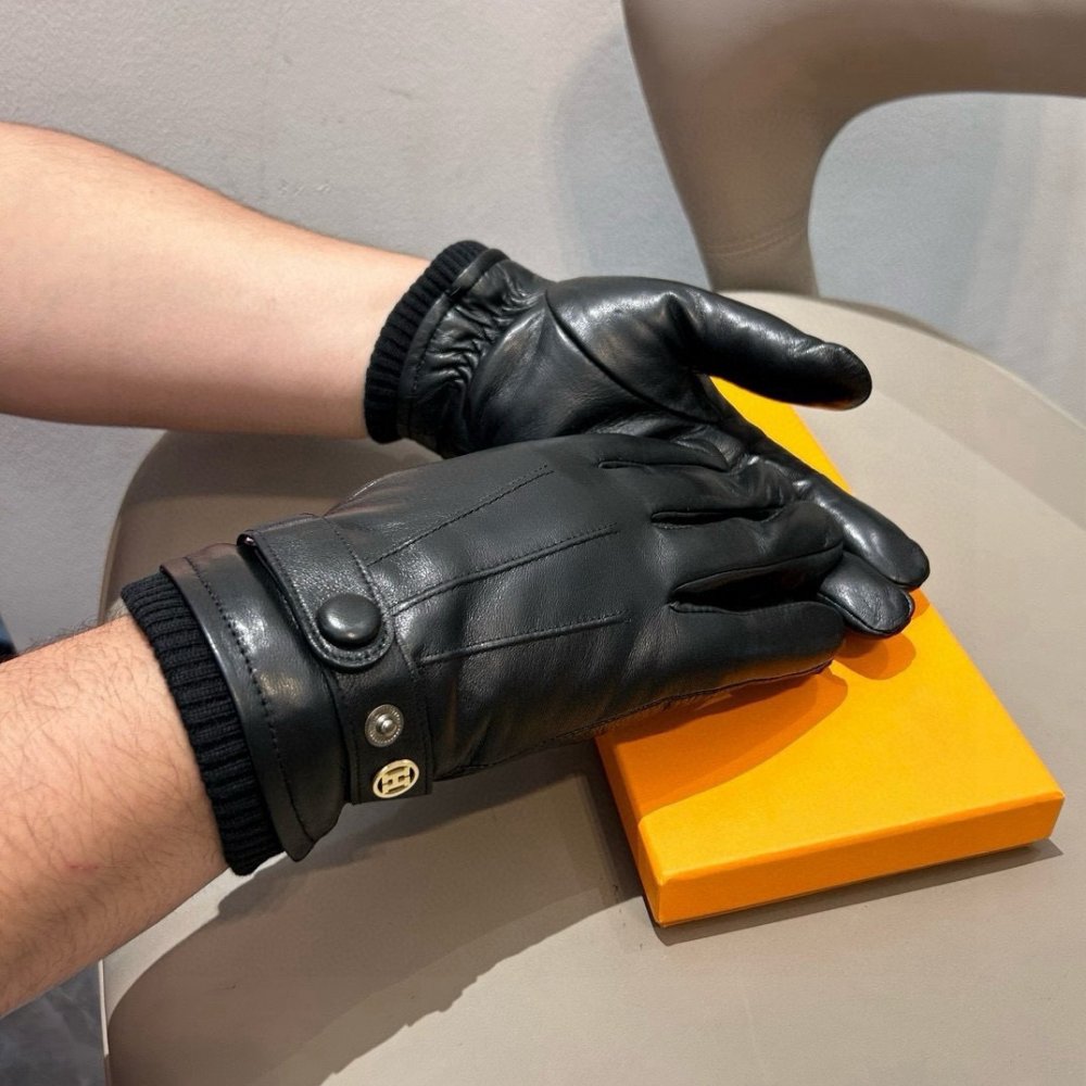 Рукавички шкіряні жіночі фото 3