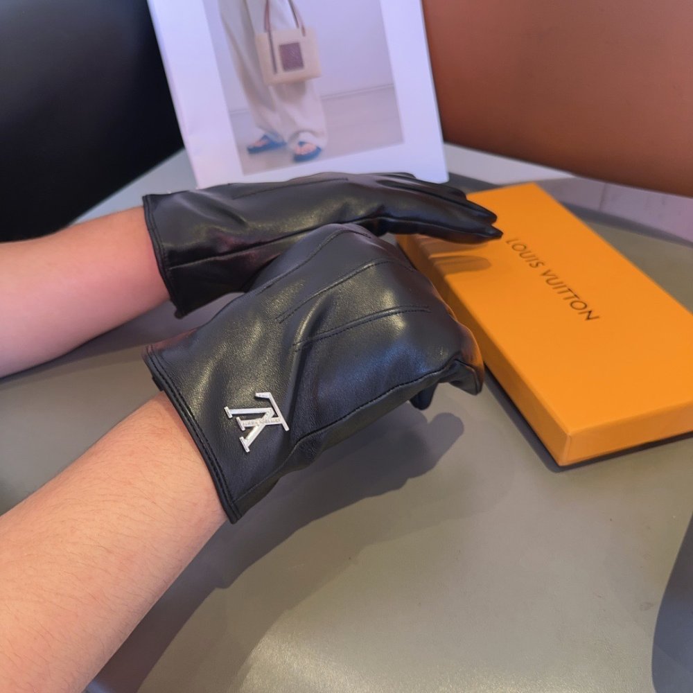 Gloves leather women's фото 3