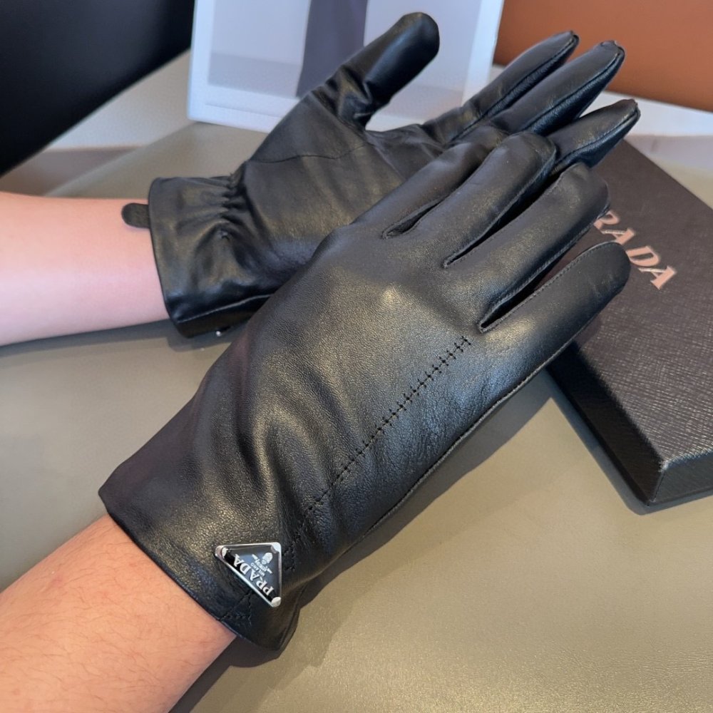 Gloves leather women's фото 3