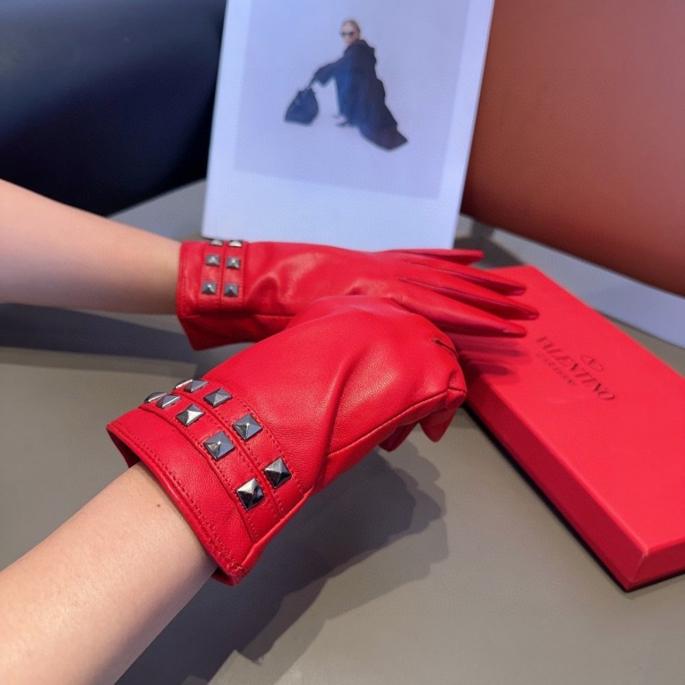 Перчатки кожаные женские фото 3