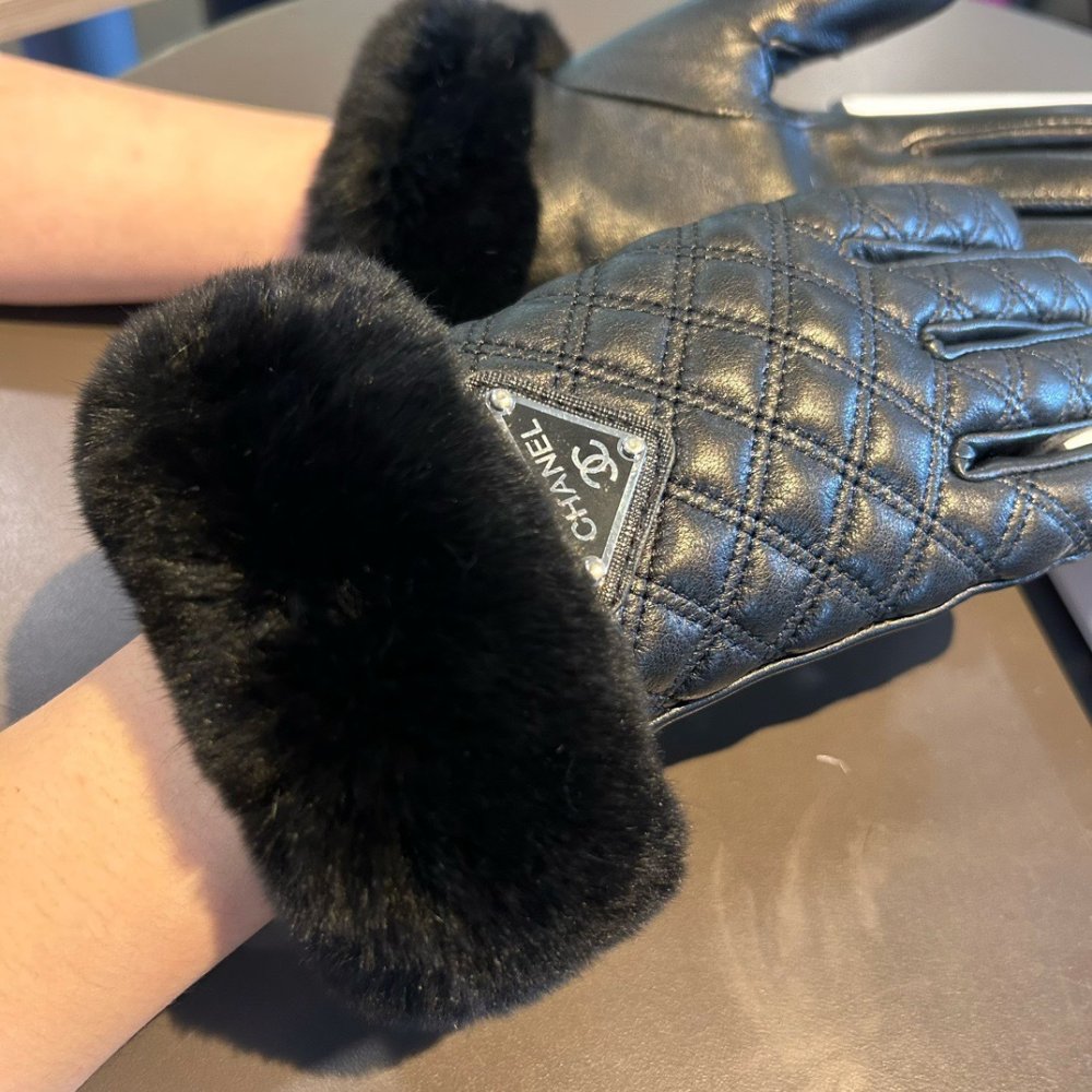 Рукавички шкіряні жіночі фото 3