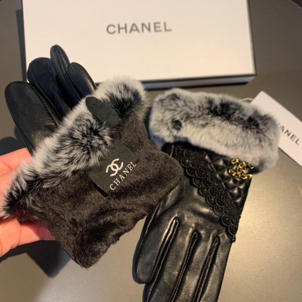 Перчатки кожаные женские фото 3