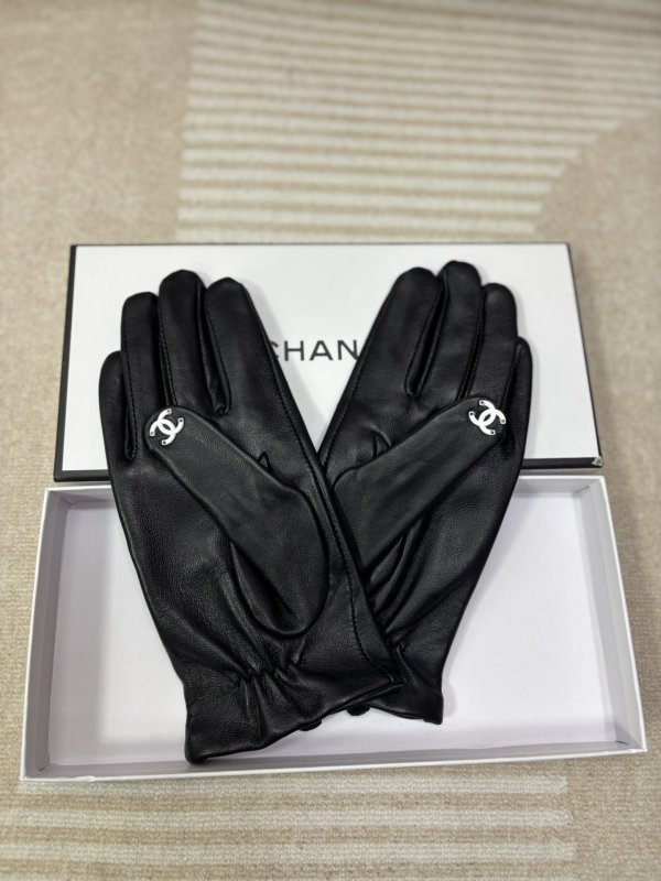 Перчатки кожаные женские фото 3