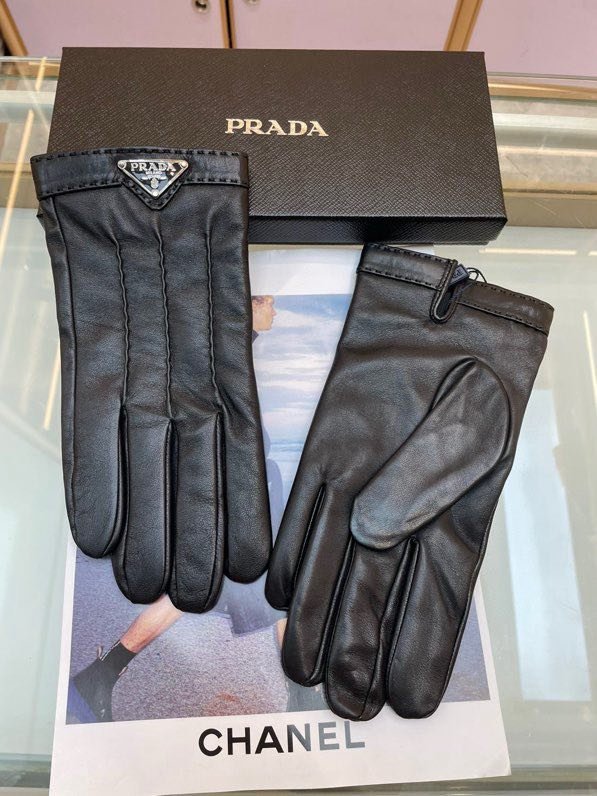 Перчатки кожаные женские фото 4