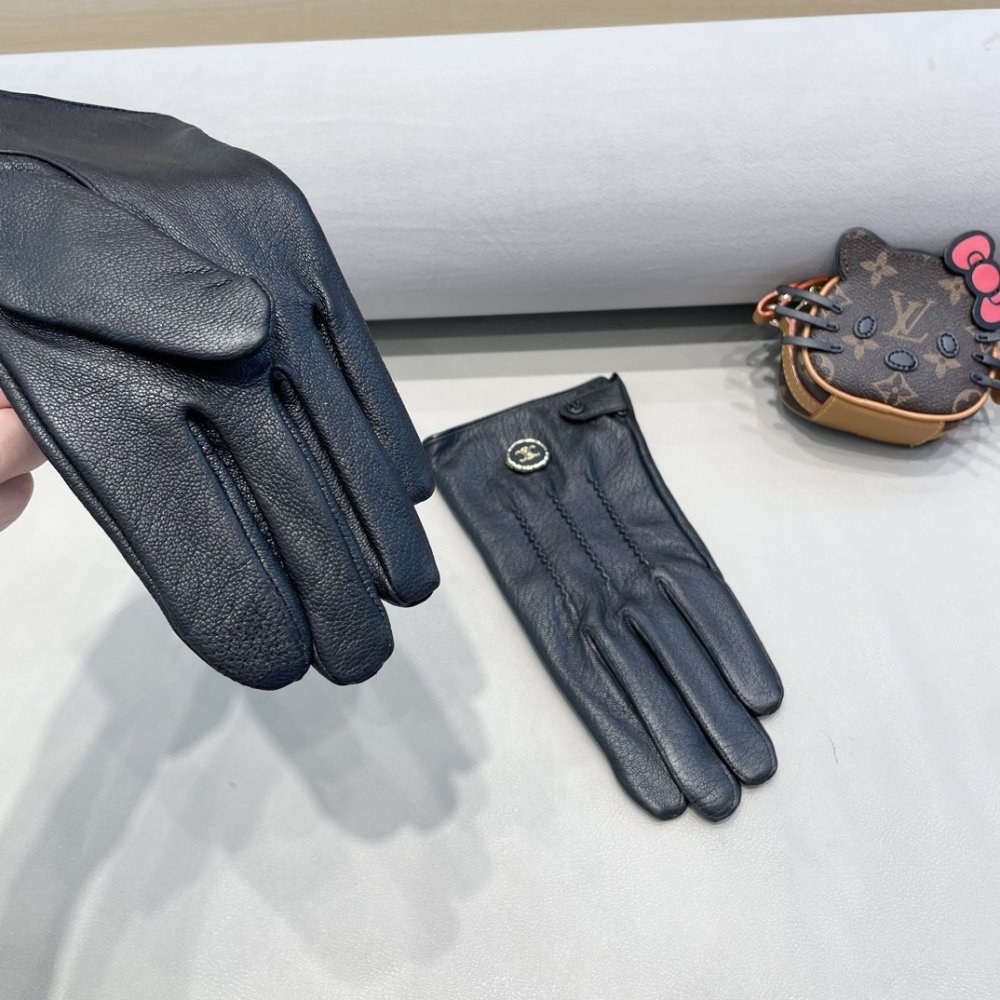 Рукавички шкіряні жіночі фото 4