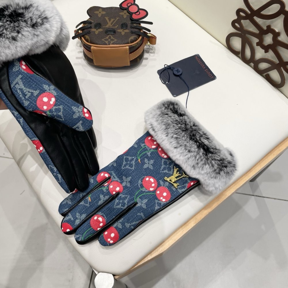 Перчатки кожаные женские фото 4