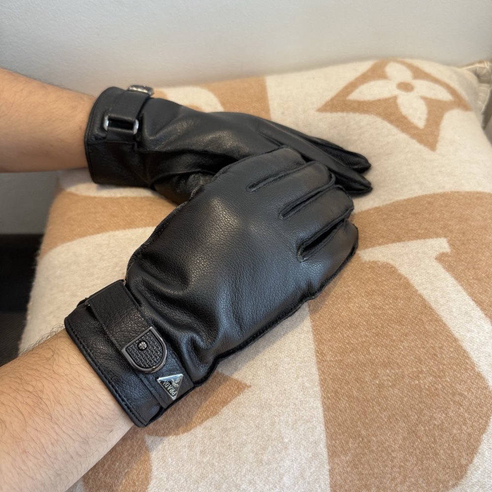 Перчатки кожаные женские фото 4