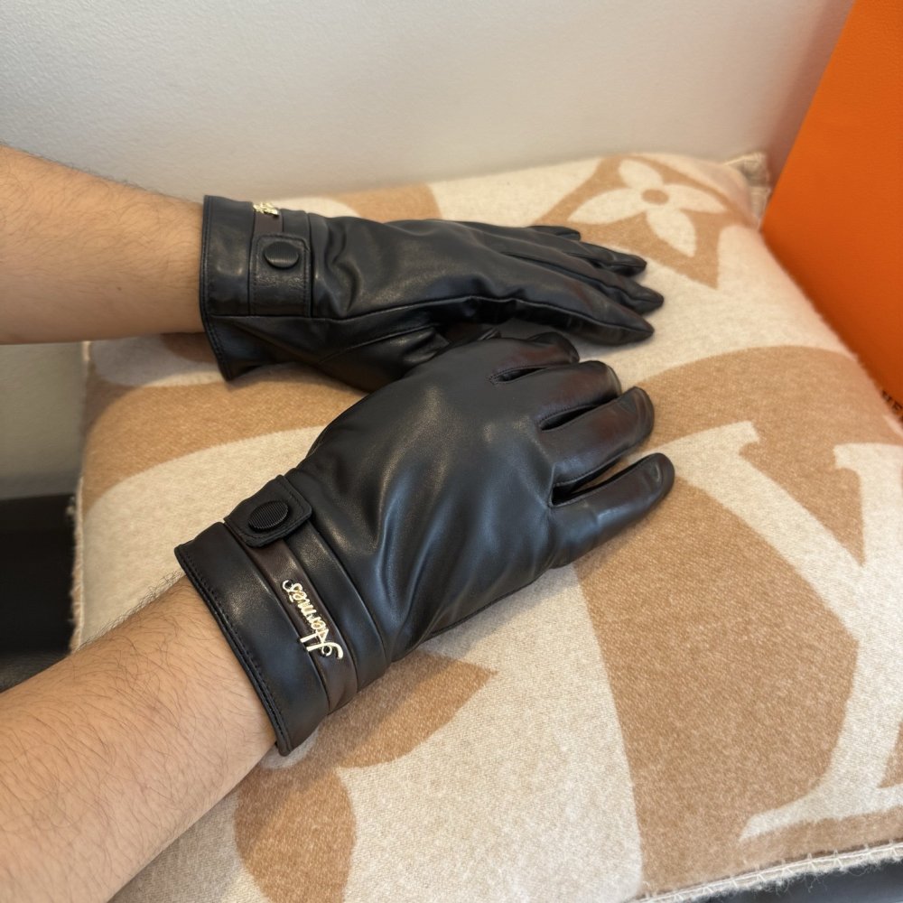 Рукавички шкіряні жіночі фото 4