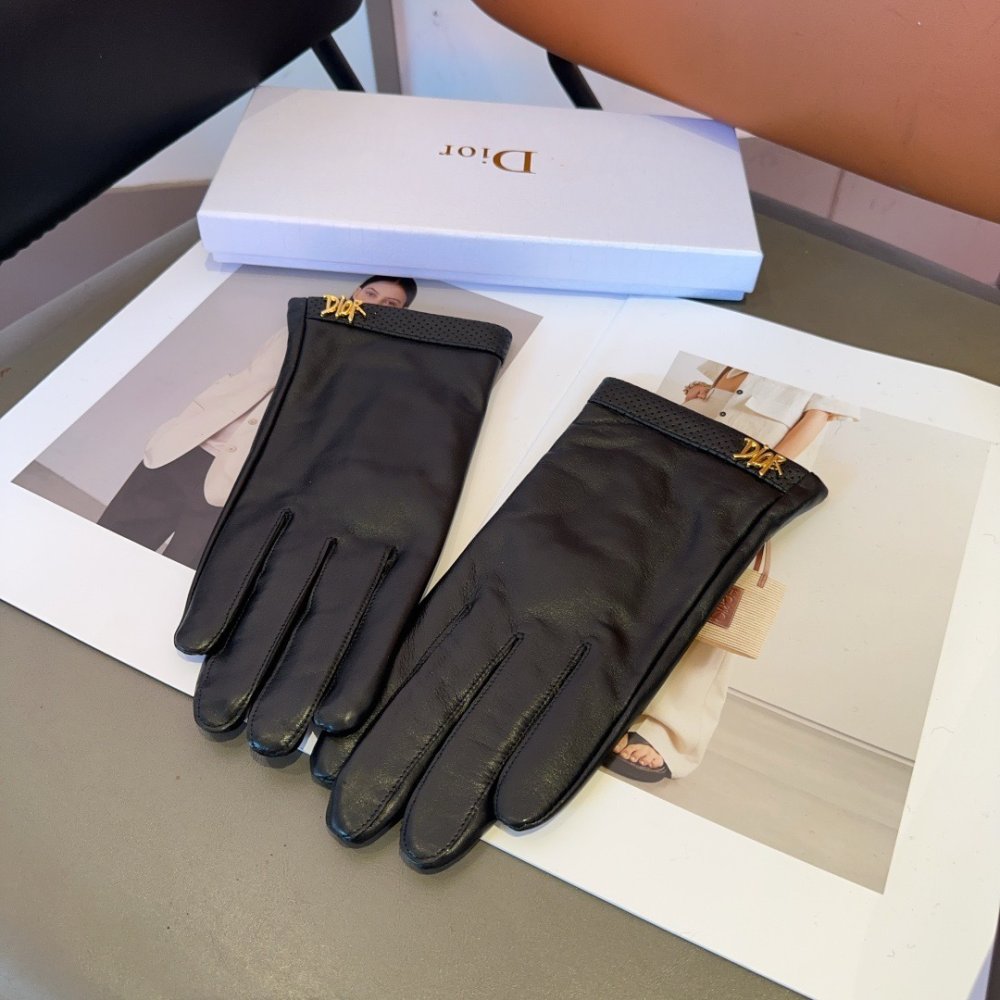 Gloves leather women's фото 4