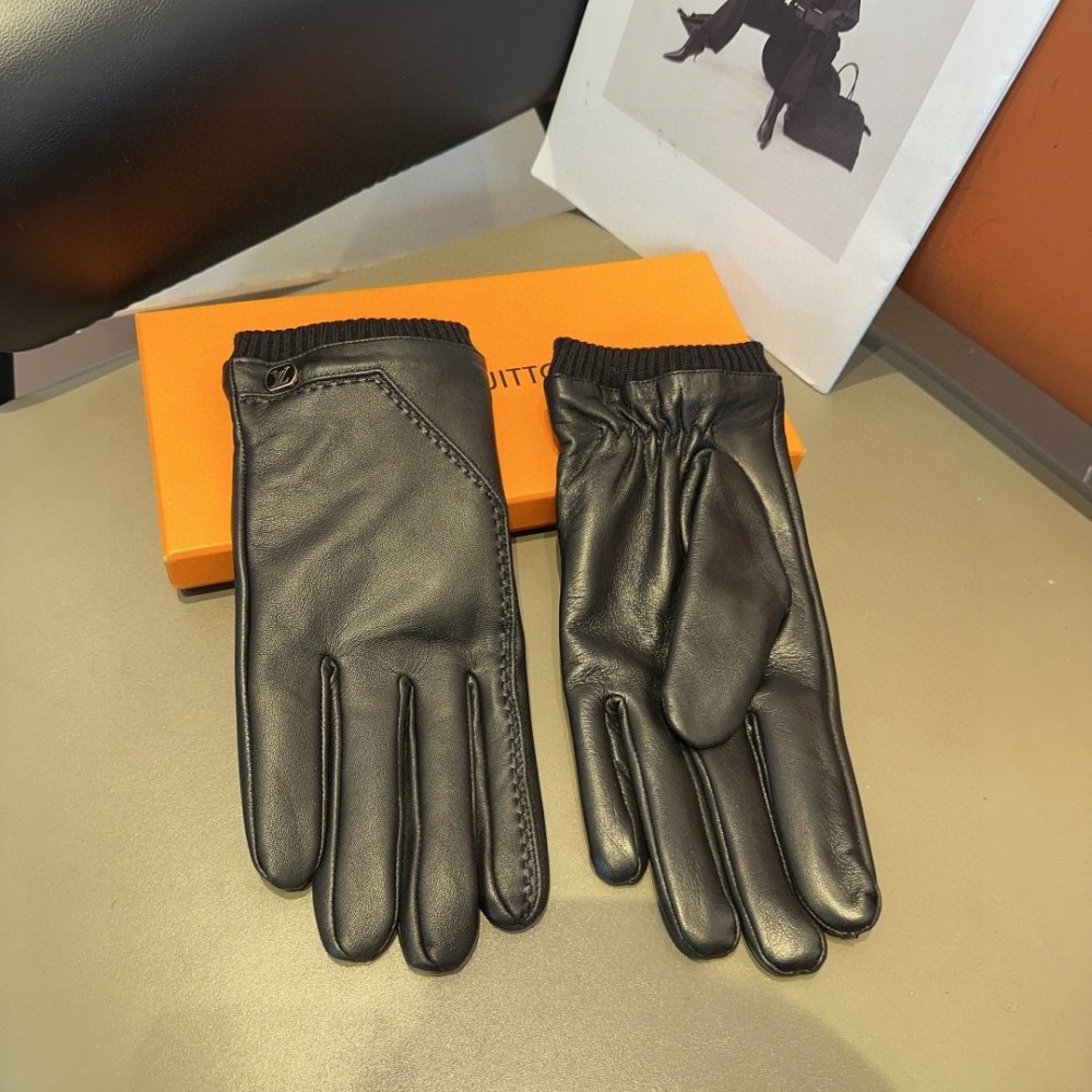 Перчатки кожаные женские фото 5