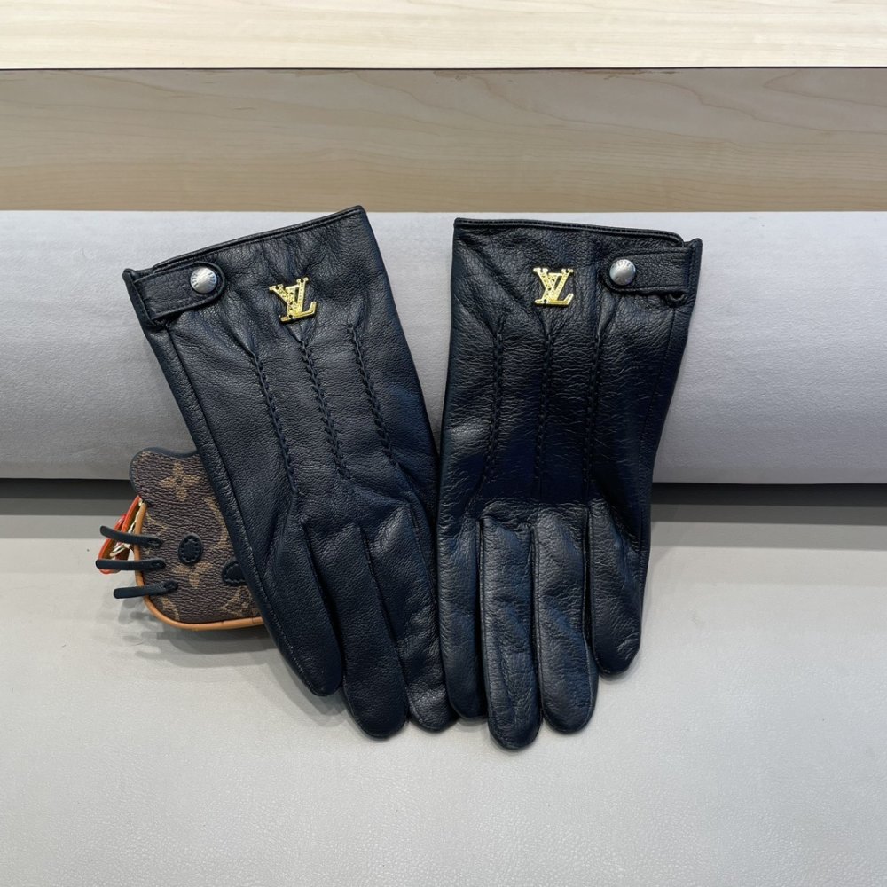 Перчатки кожаные женские фото 5