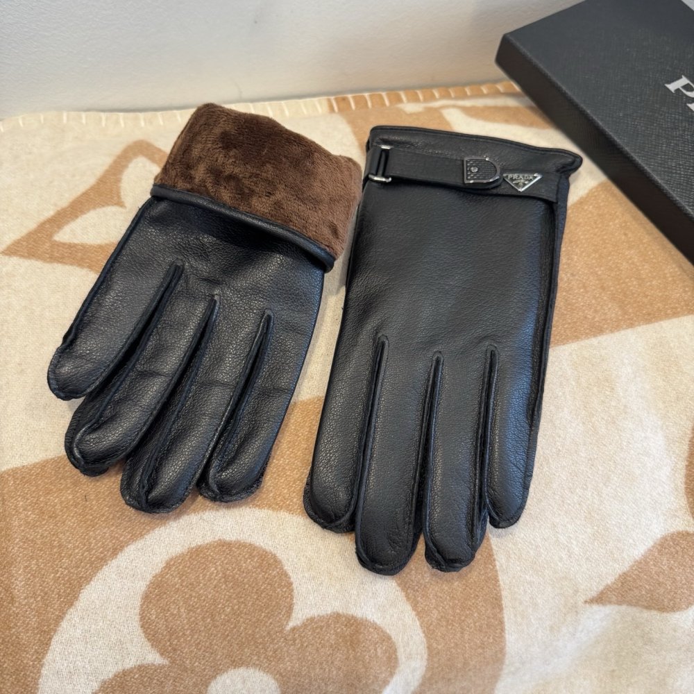 Перчатки кожаные женские фото 5