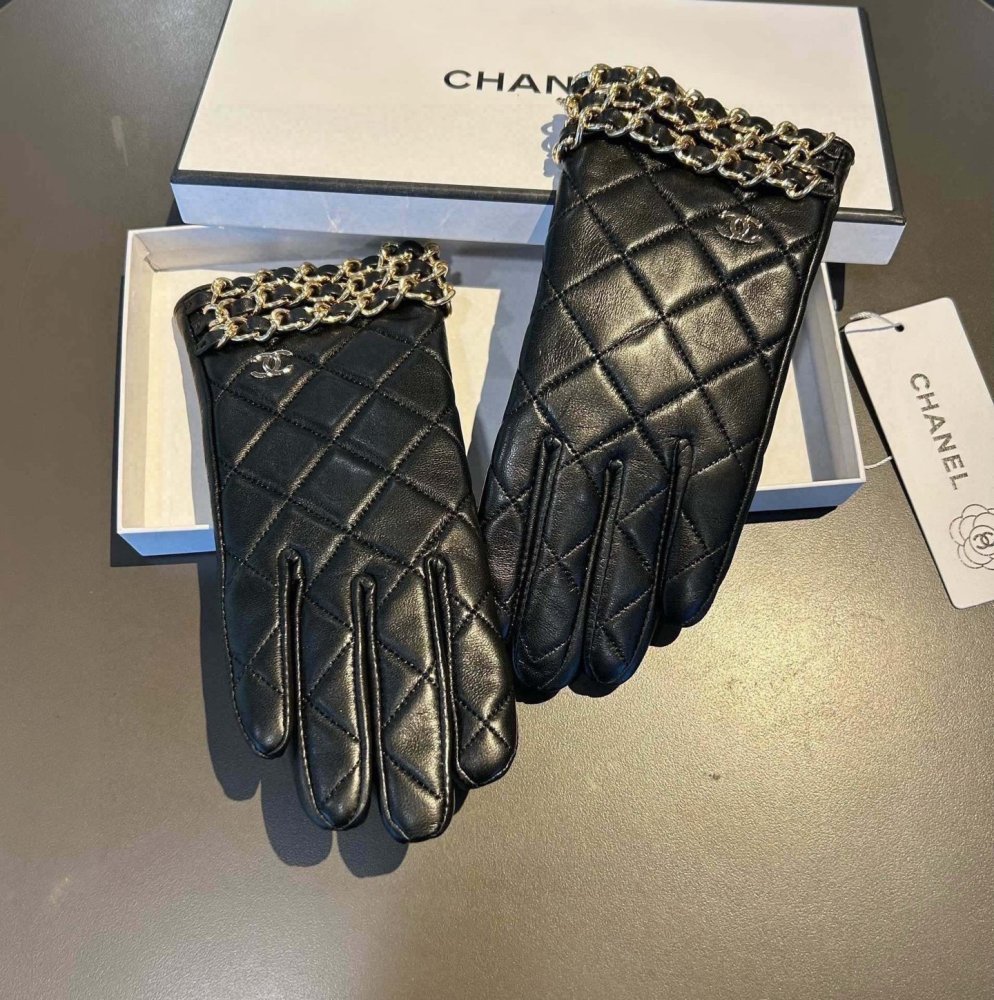 Перчатки кожаные женские фото 5