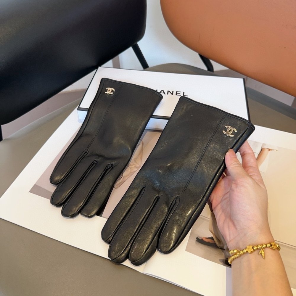 Gloves leather women's фото 5