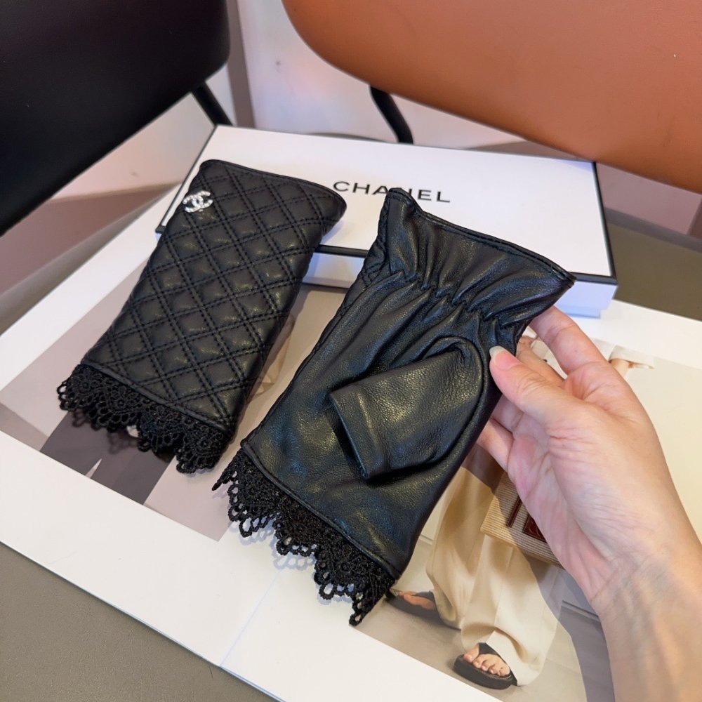 Рукавички шкіряні жіночі фото 5