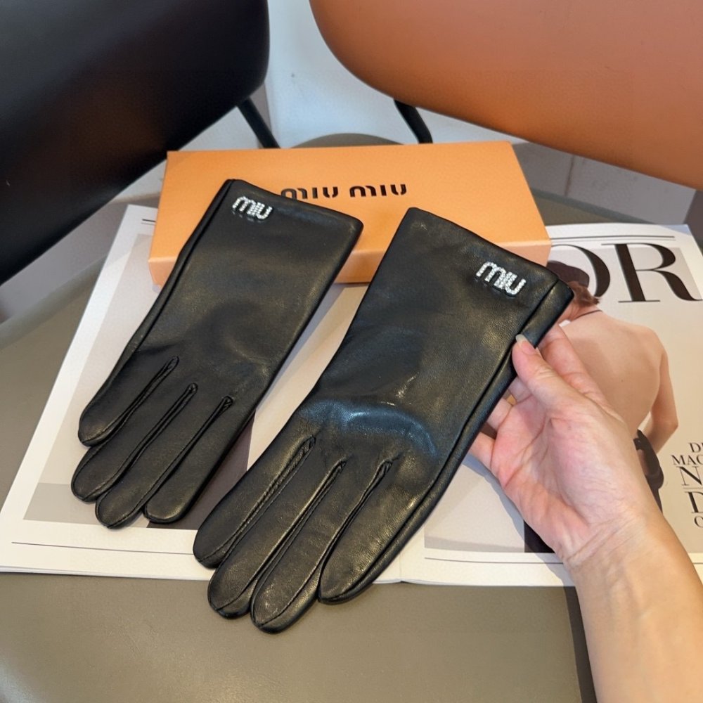 Перчатки кожаные женские фото 5