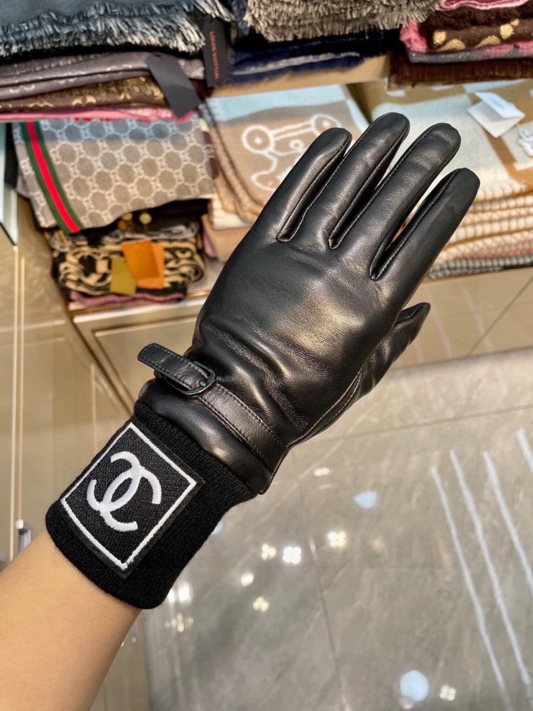 Рукавички шкіряні жіночі фото 6