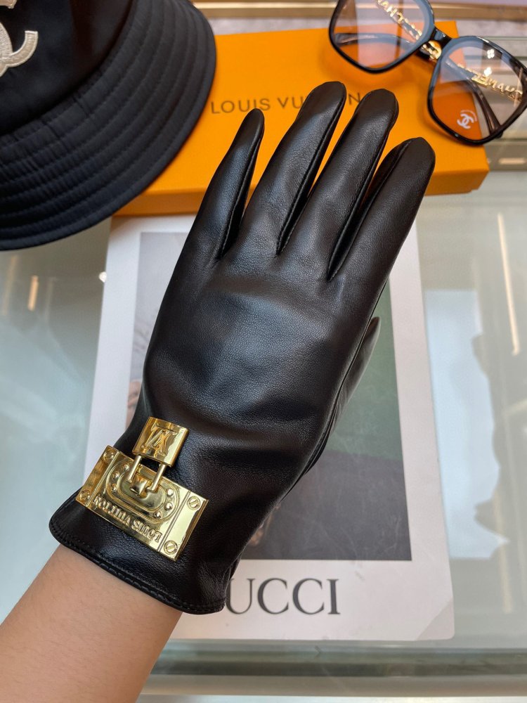 Перчатки кожаные женские фото 6