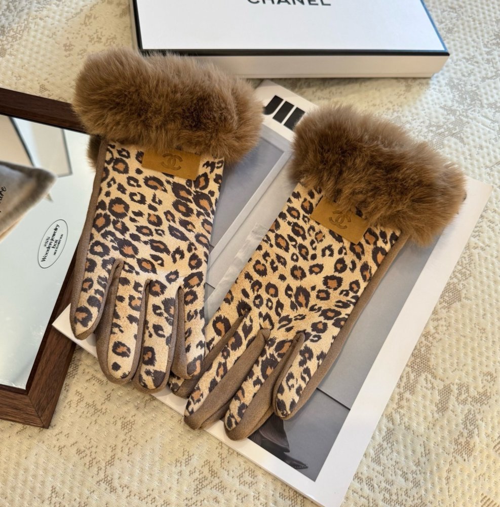 Перчатки кожаные женские фото 6