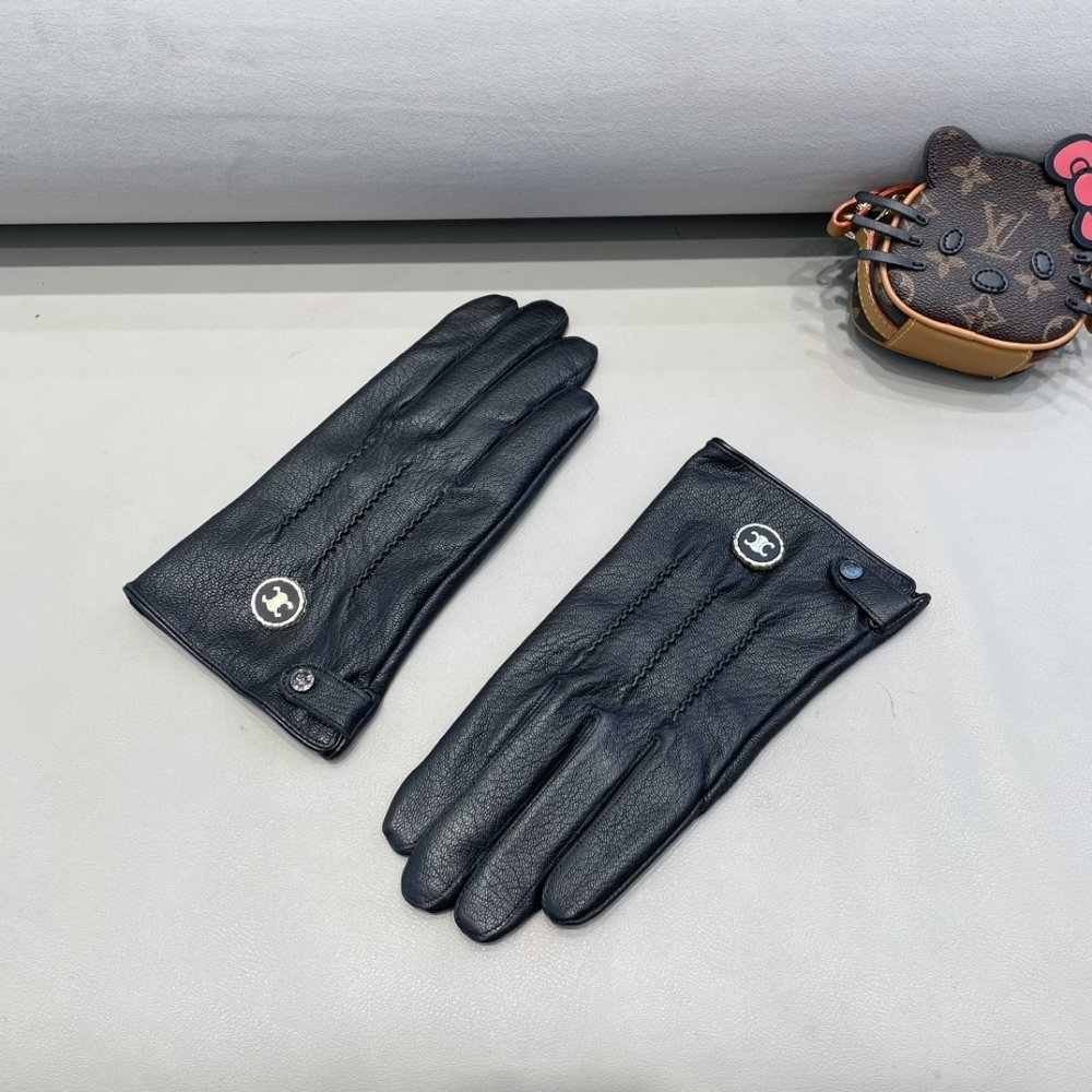 Рукавички шкіряні жіночі фото 6