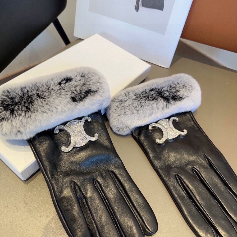 Перчатки кожаные женские фото 6