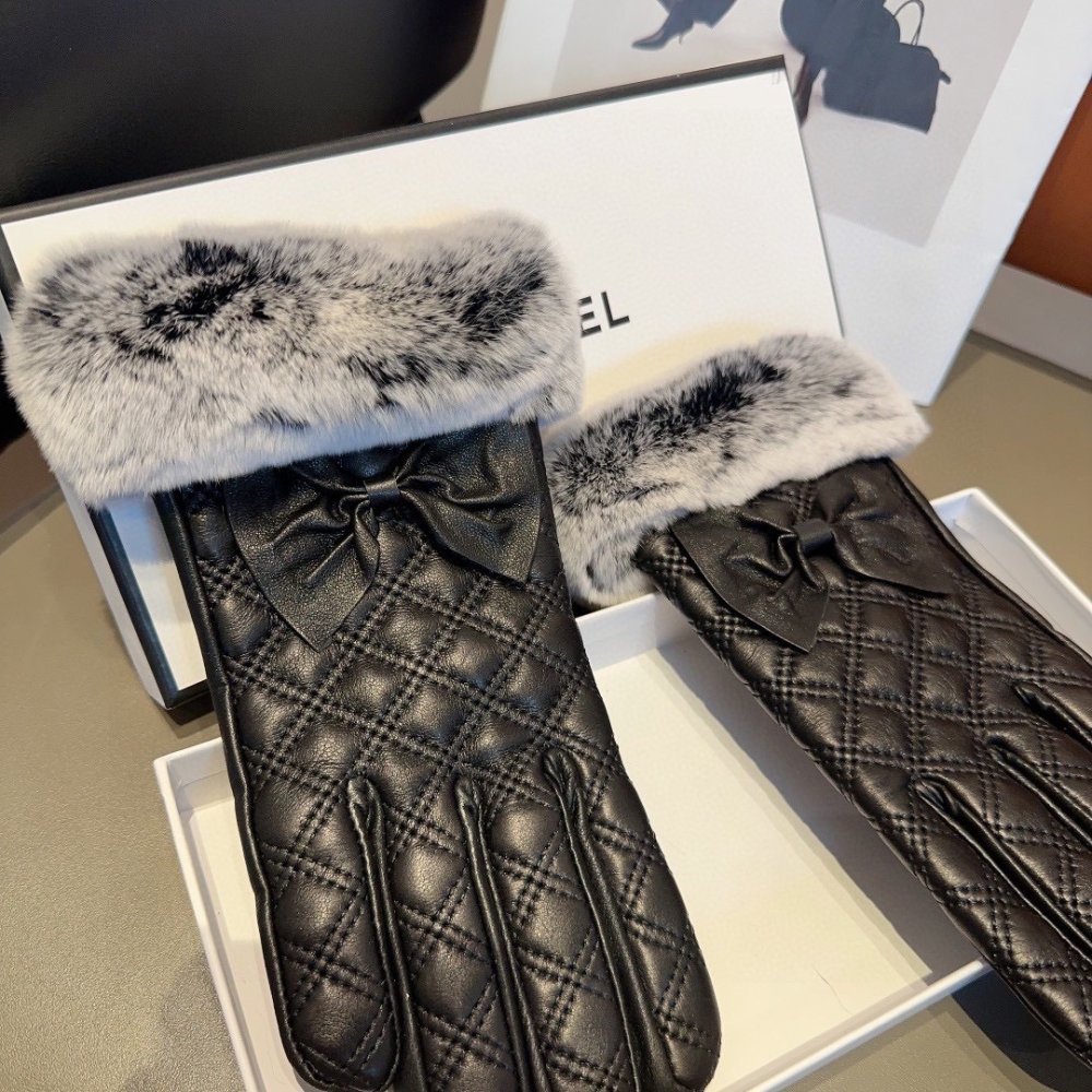 Gloves leather women's фото 6