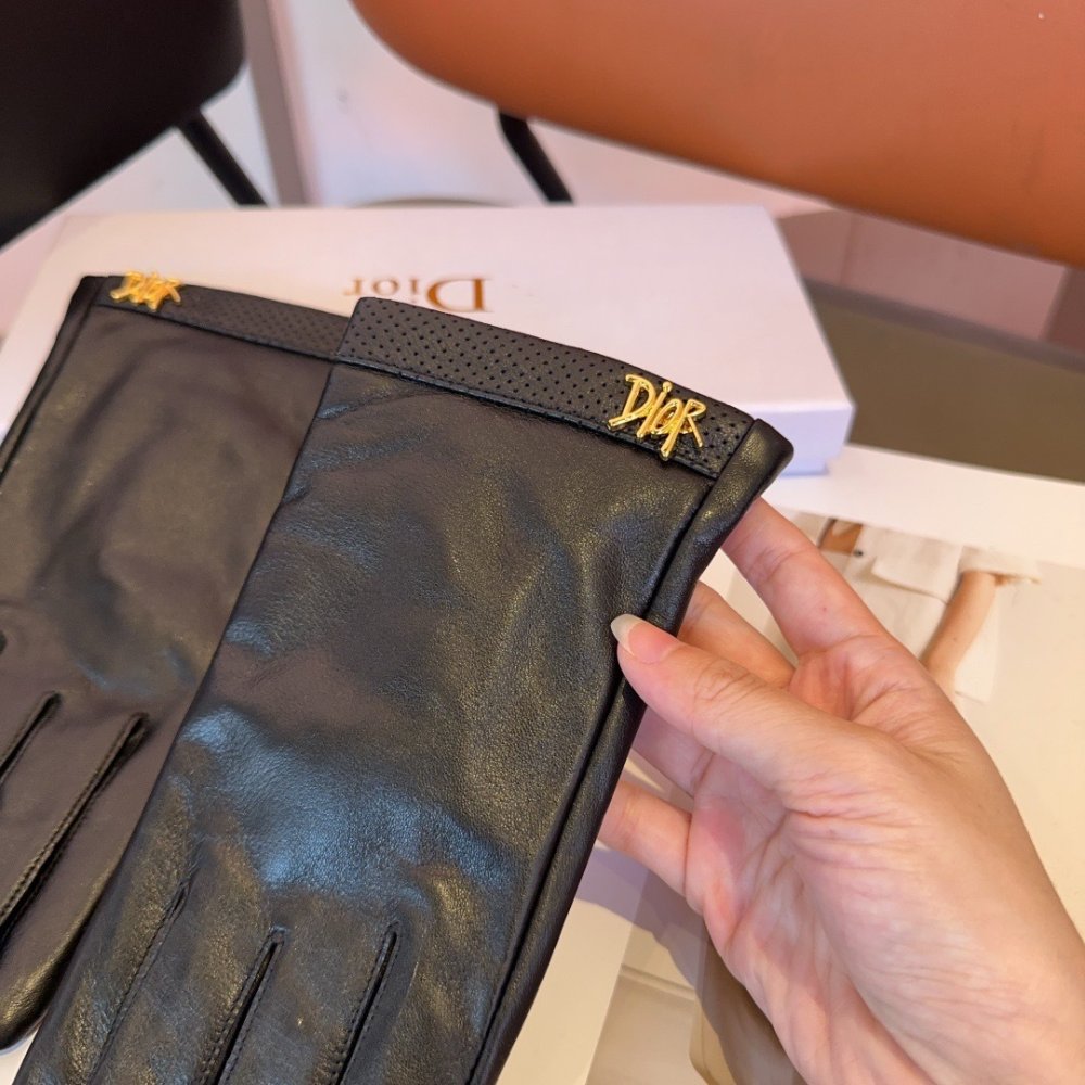 Gloves leather women's фото 6